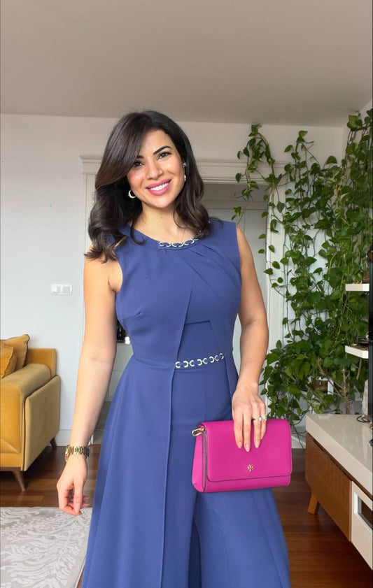 LUICA JUMPSUIT - INDIGO