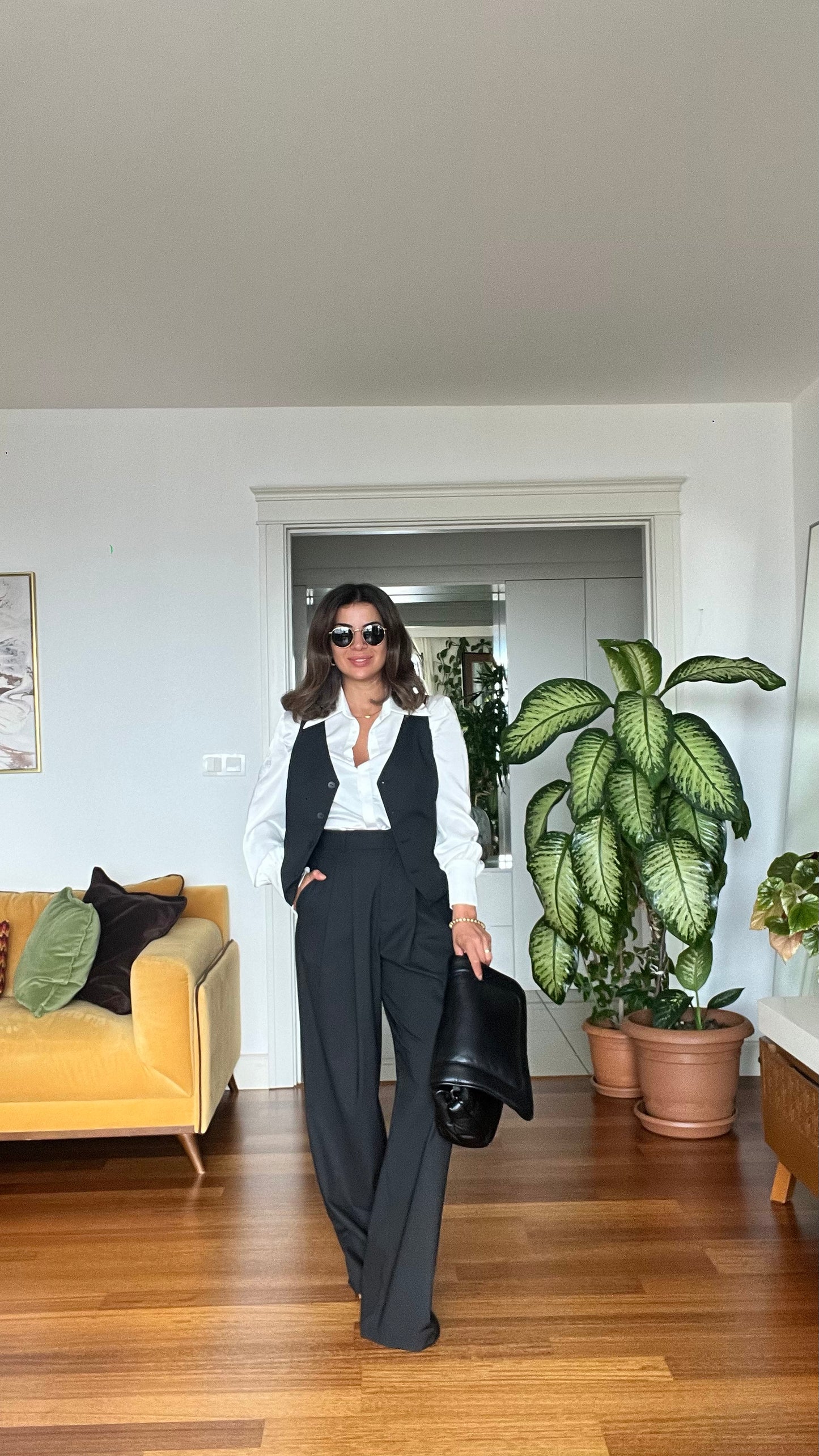VEST SET - BLACK