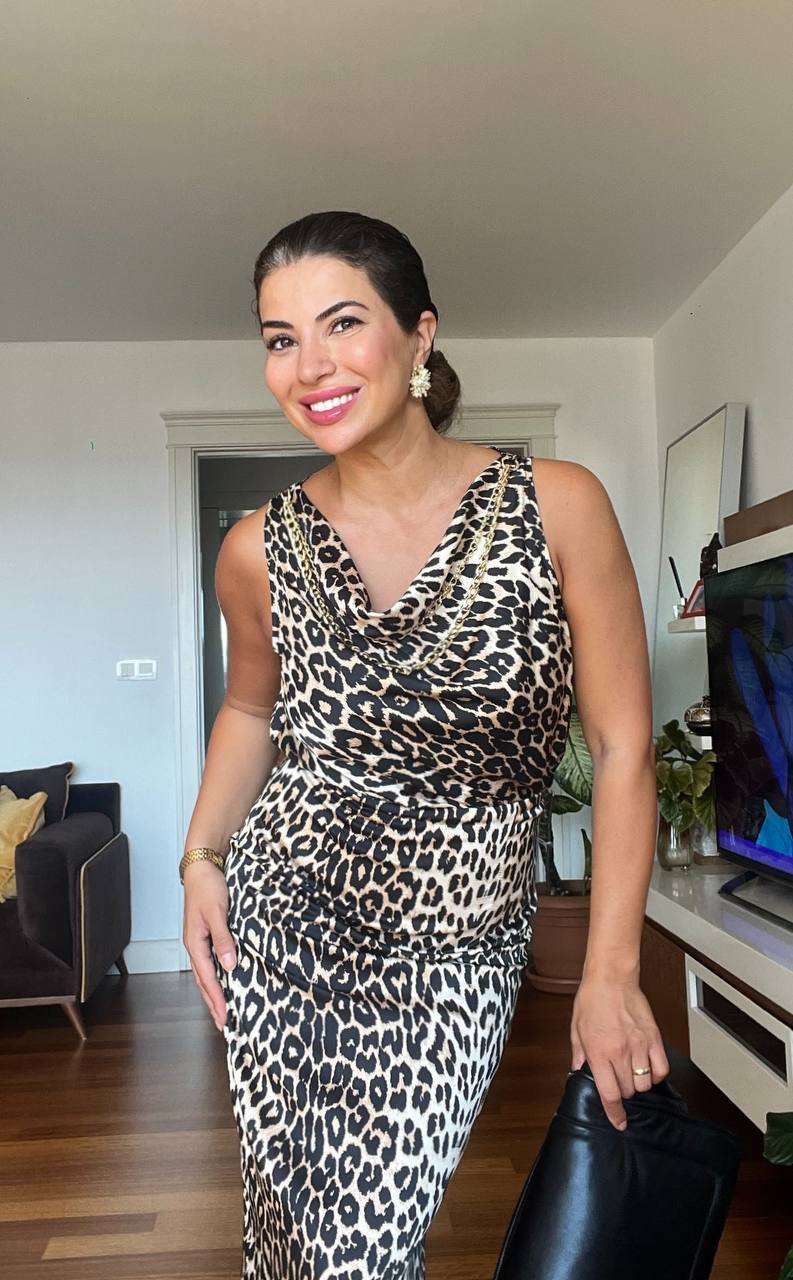 LEOPARD PRINT DRESS