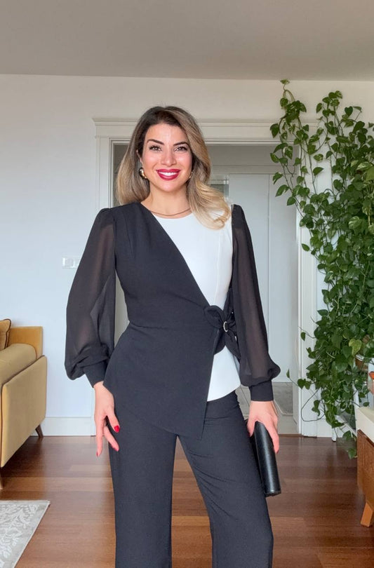 SPECIAL DESIGN BLACK AND WHITE SET