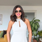 SPECIAL DESIGN SLIT JUMPSUIT - WHİTE