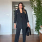 OVERSIZE BLAZER SUIT - BLACK