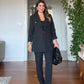 OVERSIZE BLAZER SUIT - BLACK