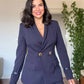 DOUBLE BREASTED SUIT - NAVY