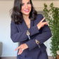 DOUBLE BREASTED SUIT - NAVY