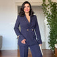 DOUBLE BREASTED SUIT - NAVY