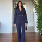 DOUBLE BREASTED SUIT - NAVY
