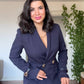 DOUBLE BREASTED SUIT - NAVY