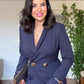 DOUBLE BREASTED SUIT - NAVY