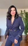 DOUBLE BREASTED SUIT - NAVY