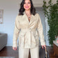 SAFARI TRENCH CO-ORD SET — BEIGE