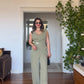 ASYMMETRICAL BUCKLE JUMPSUIT - MİNT