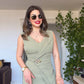 ASYMMETRICAL BUCKLE JUMPSUIT - MİNT