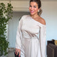 SHOULDER DETAIL PLAYSUIT - BEİGE
