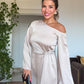 SHOULDER DETAIL PLAYSUIT - BEİGE