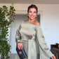 SHOULDER DETAIL PLAYSUIT - MİNT