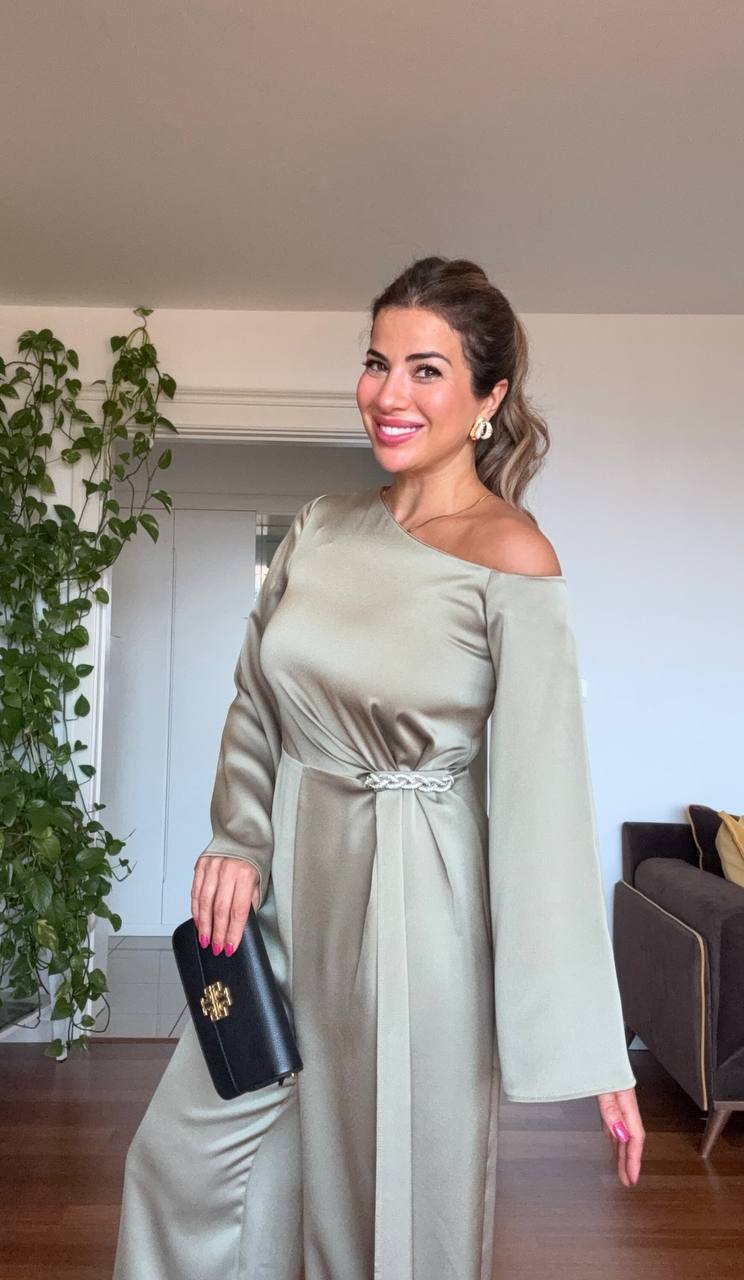SHOULDER DETAIL PLAYSUIT - MİNT
