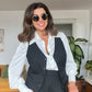 VEST SET - BLACK