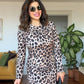 V-BACK LEOPARD DRESS