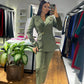 BLAZER JACKET SUIT - KHAKI