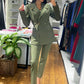 BLAZER JACKET SUIT - KHAKI