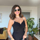 SPAGHETTI STRAP JUMPSUIT - BLACK