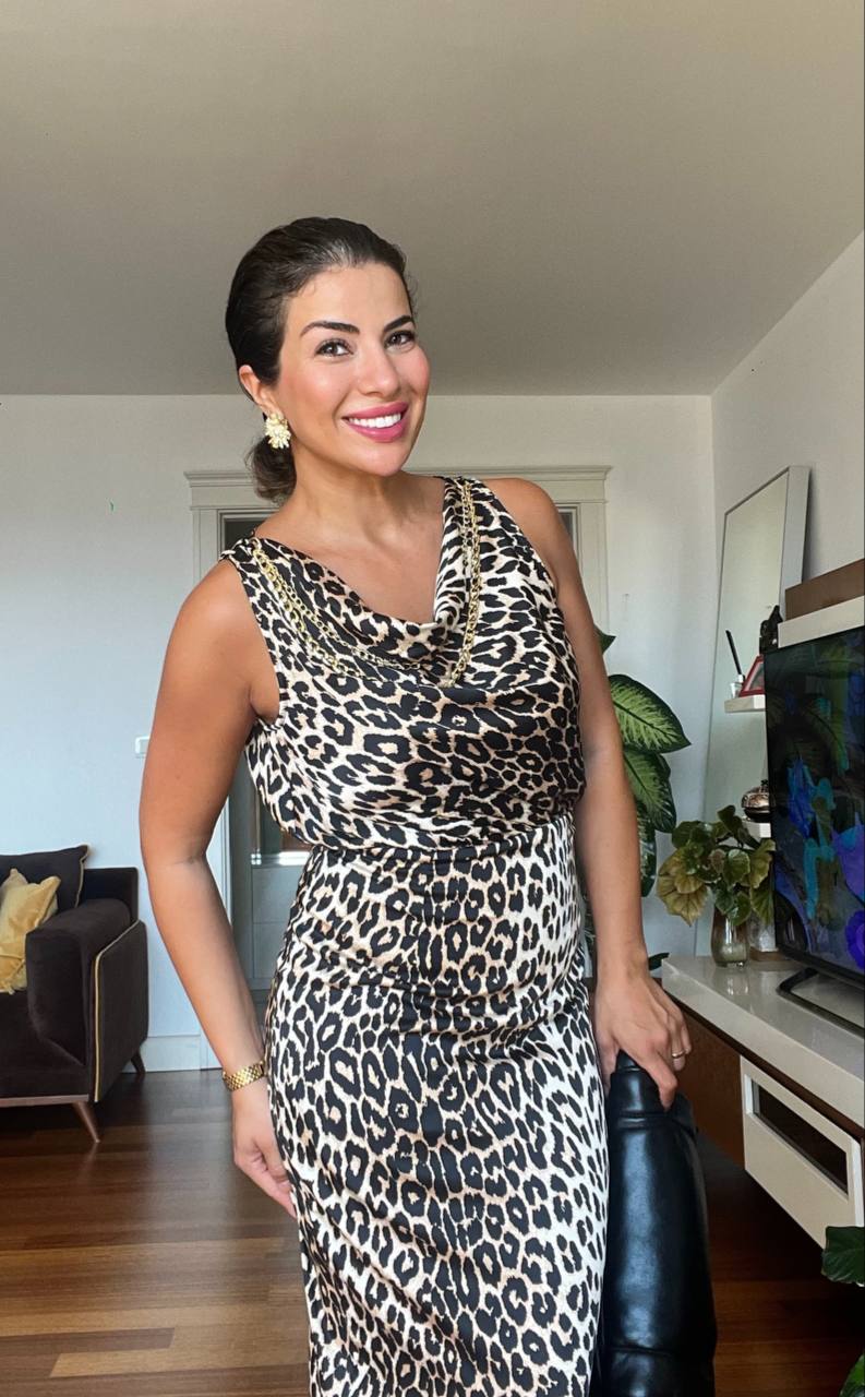 LEOPARD PRINT DRESS